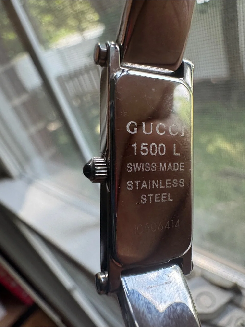 Gucci 1500L Multi-Color Silver Horsebit Watch - Picture 3 of 5